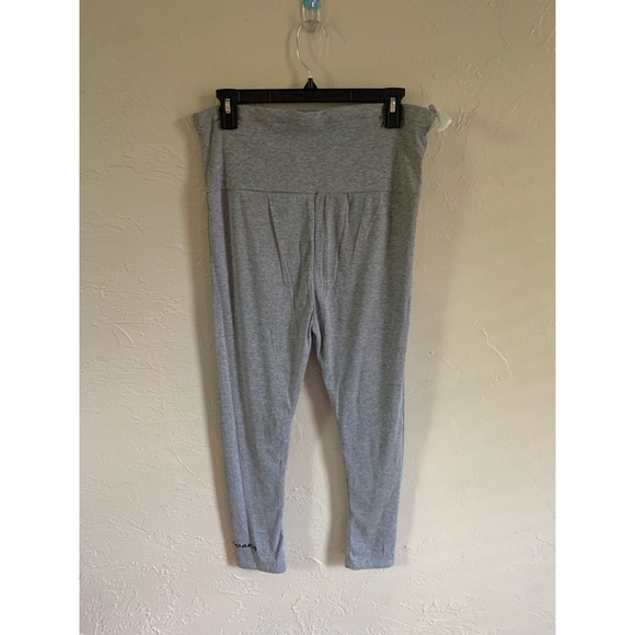 Gray maternity leggings - Picture 2 of 2